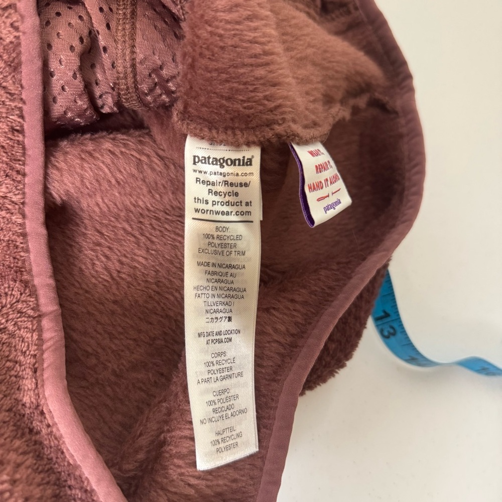 Patagonia Women's Re-Tool Half-Snap Pullover Dried Vanilla sz Large - Picture 10 of 13